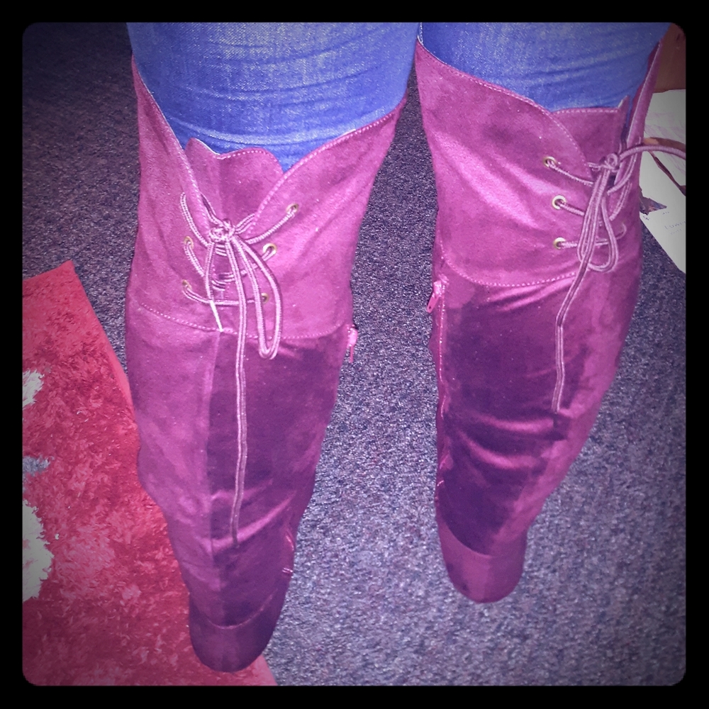 Over the knee boots